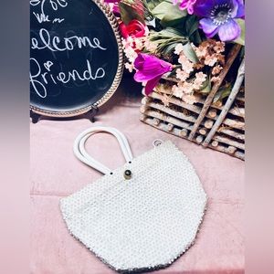 Lumured Vintage Elegant Beaded Handbag